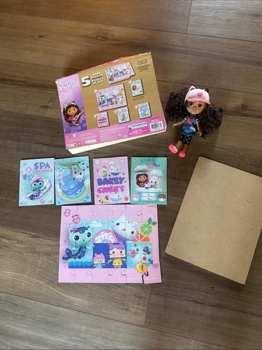 Gabby’s Dollhouse Puzzle Set and Doll